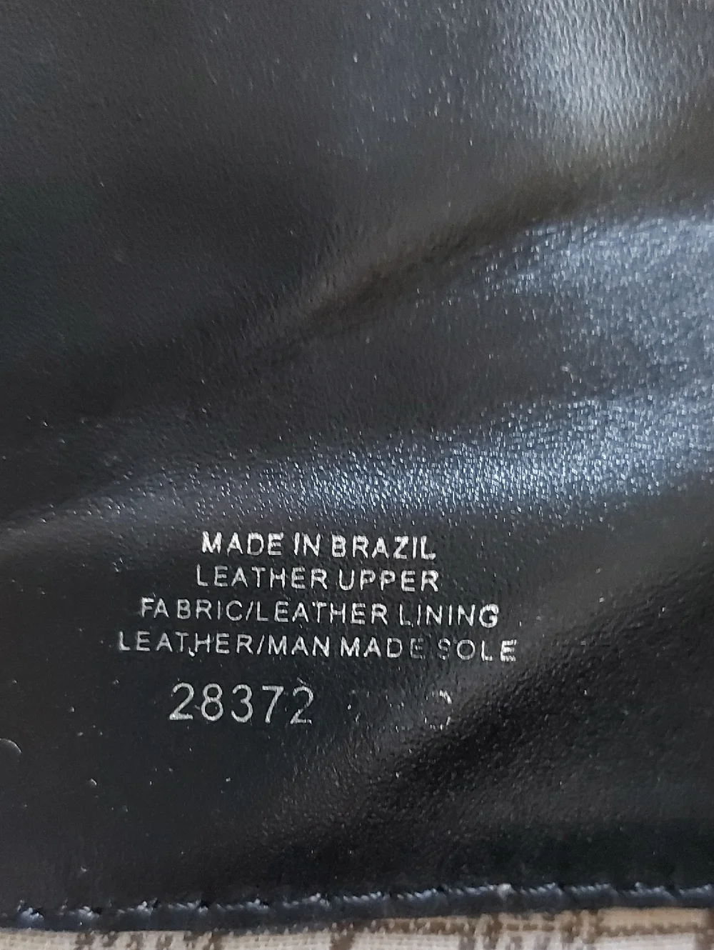 Tory Burch Black Pebbled Leather Glove with Gold Logo Accent